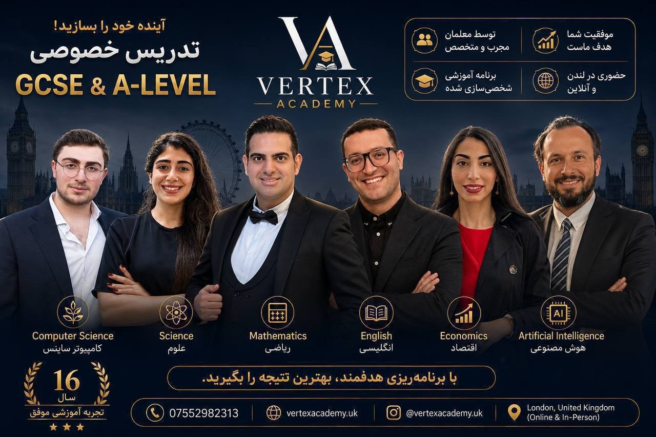 Vertex Academy UK tutors — GCSE & A-Level private tutoring in London
